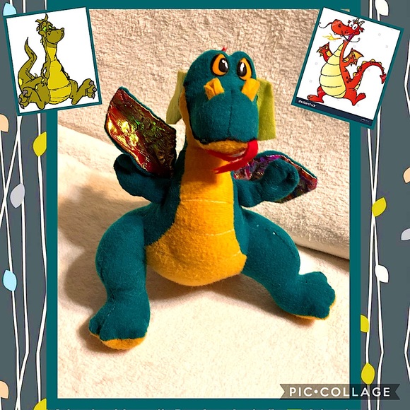 3/$15π₯Vintage small Dragon stuffed animal